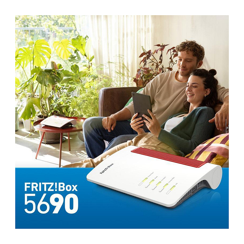 Ruter FRITZ!Box 5690 / Fibre Optic & Wi-Fi 7 - 9