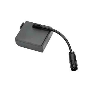 Kapak baterie Zebra P1050667-041, për printer portativ etiketash QLn420, eliminues baterie – Zezë