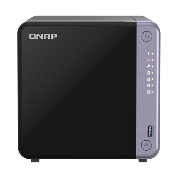 NAS QNAP TS-432X-4G 4-Bay, AL524 2.0GHz Quad-Core, 4GB DDR4, 10GbE SFP+ - 2
