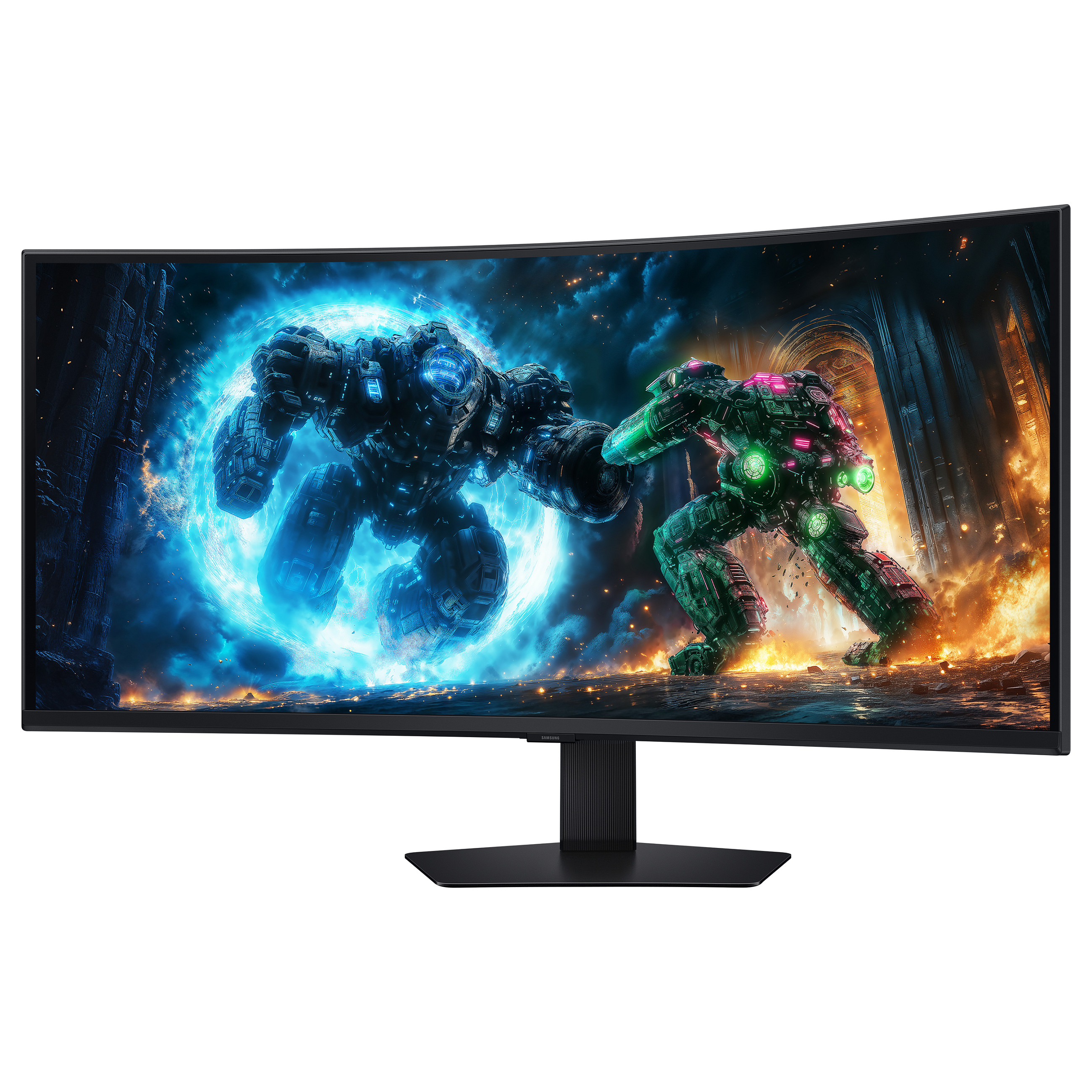Monitor Gaming Samsung S40FG756EU G75F / 40" / WUHD VA LCD / 180 Hz / 1ms / USB + HDMI + DP / Curved - Zezë - 12