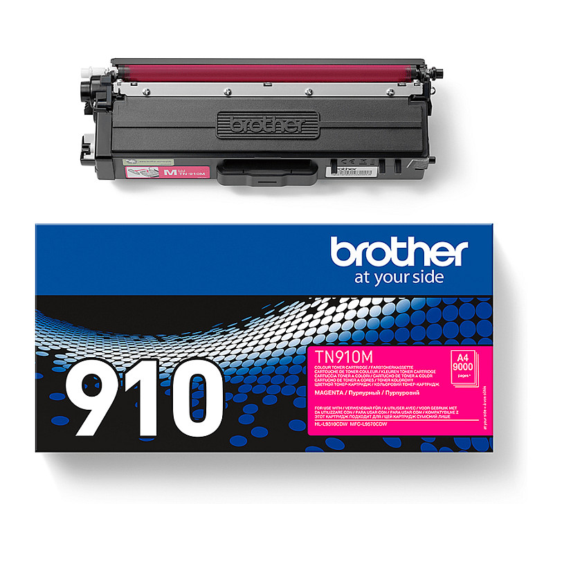 Toner Brother TN-910M Magenta deri në 9.000 faqe ISO/IEC 19798 - 4