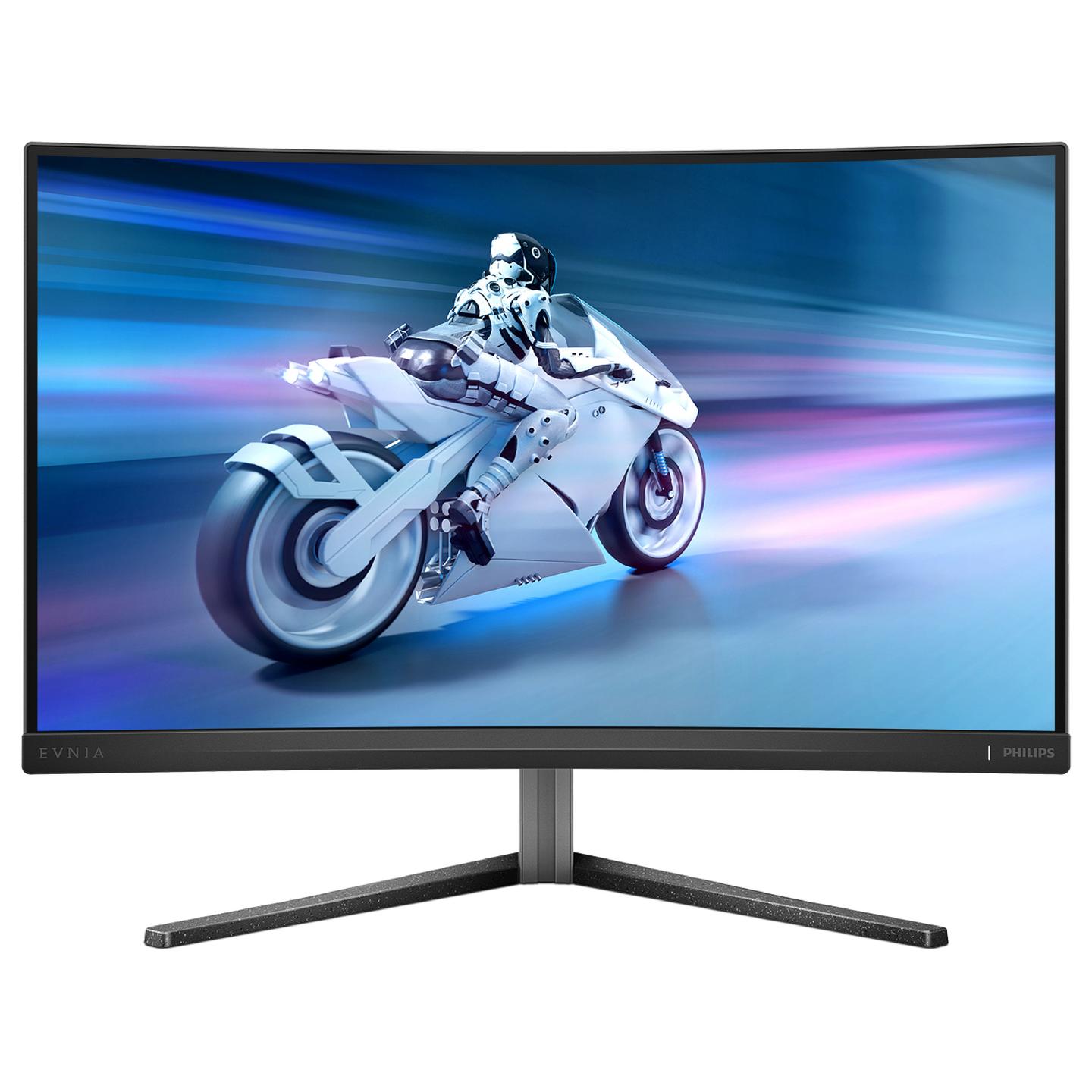 Monitor Gaming Philips Evnia 27M2C5200W/00 / 27″ / FHD Fast VA Curved / 280 Hz / 0.3 ms / DisplayPort + HDMI - Hiri - 10