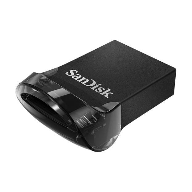 USB Flash Drive STICK 128GB USB 3.1 SanDisk Ultra Fit - e zezë - 1