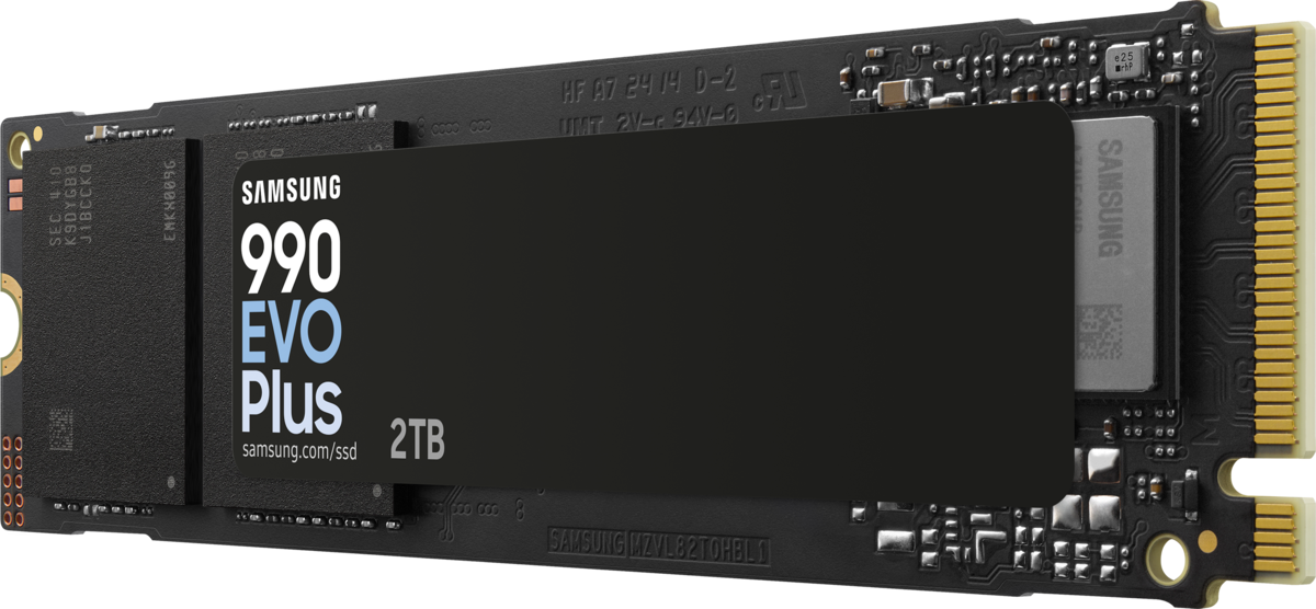 SSD e brendshme Samsung 990 EVO Plus / MZ-V9S2T0BW / 2TB / M.2 2280 / PCIe 4.0 x4 / 5.0 x2 / NVMe 2.0 - 4