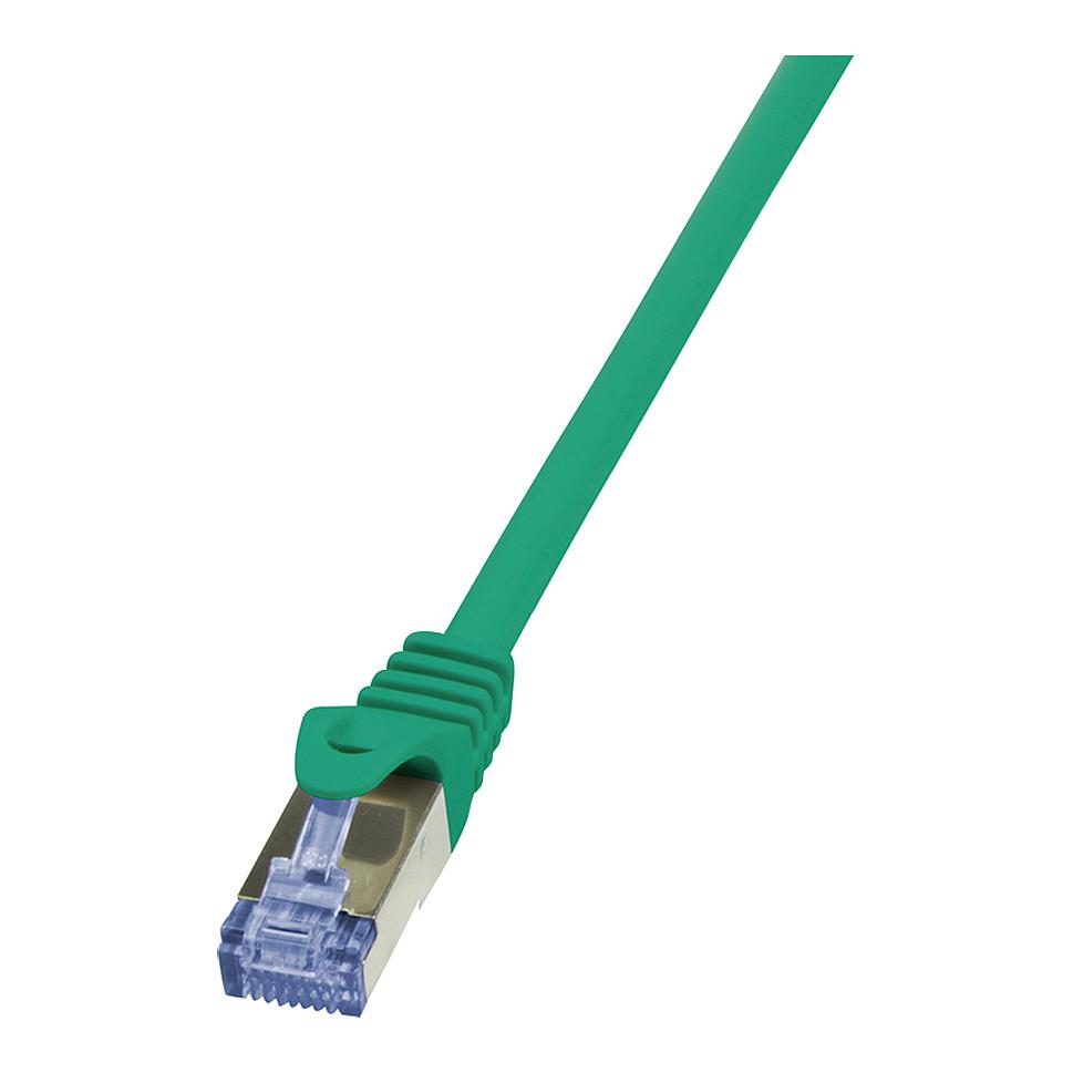 Kabllo për Rrjet (UTP) LogiLink CQ3055S, Cat6A, S/FTP, RJ-45, 2 m - Gjelbër 