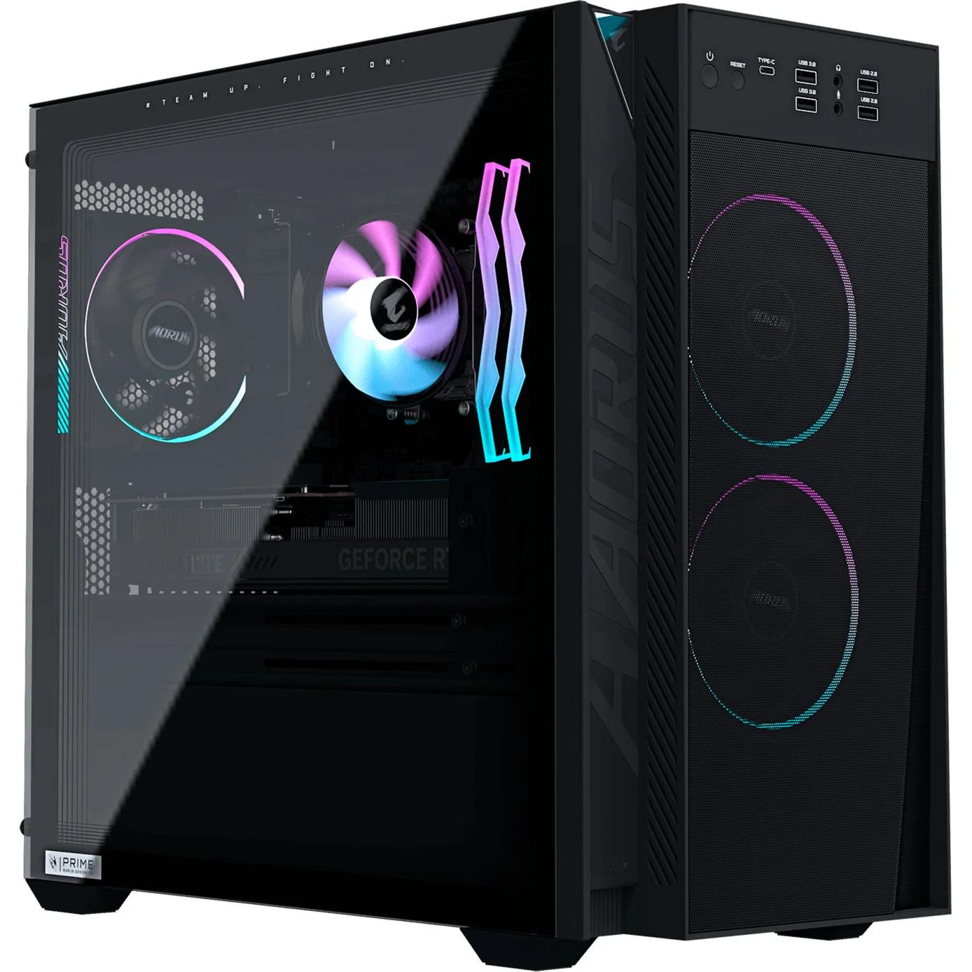 Kompjuter Gaming Gigabyte AORUS Prime 3, Ryzen 7 9700X, 32GB DDR5, 1TB, RTX 5070 12GB - Zezë