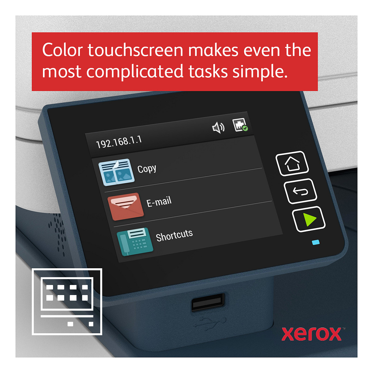 Printer Laser Xerox B235 / 4-in-1 / A4 / LAN WiFi / Duplex ADF - Bardhë - 11