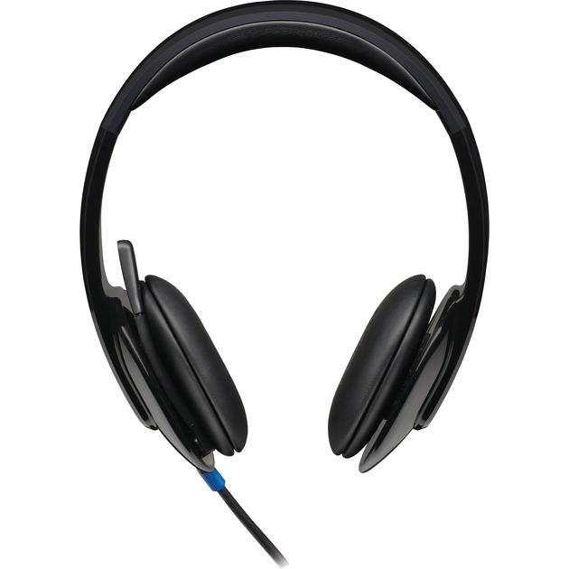 Kufje me kabllo Logitech H540 / On-Ear / USB / Stereo / Mikrofon – Zezë - 2