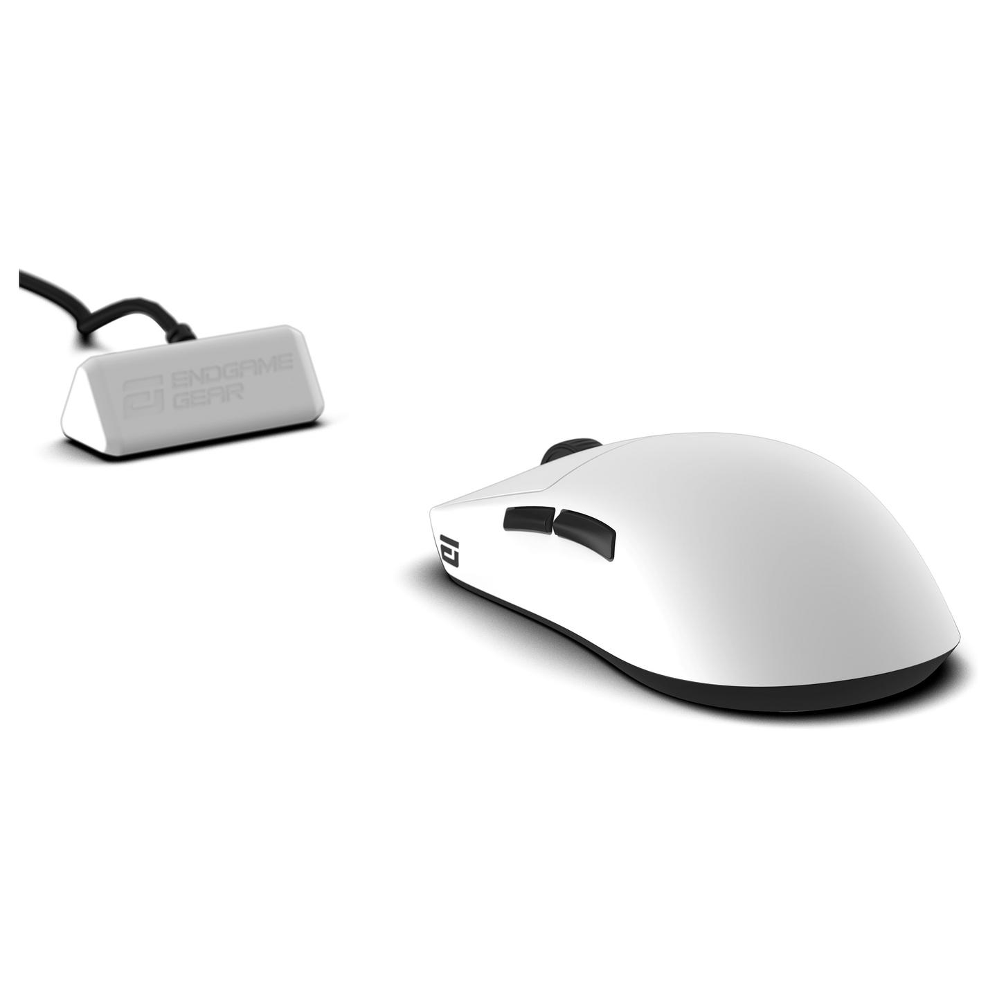 Maus Gaming Endgame Gear OP1w 4K v2 / Wireless / PixArt PAW3950 / 30.000 DPI / 4000Hz / 6 Butona / 2.4 GHz - Bardhë 