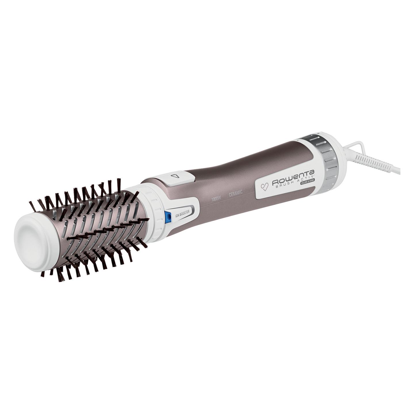 Stilues për Flokë Rowenta CF9540 / Brush Activ Premium Care / 1000W / 2 Shpejtësi / 2 Temperatura / Jonizator – Rozë e artë