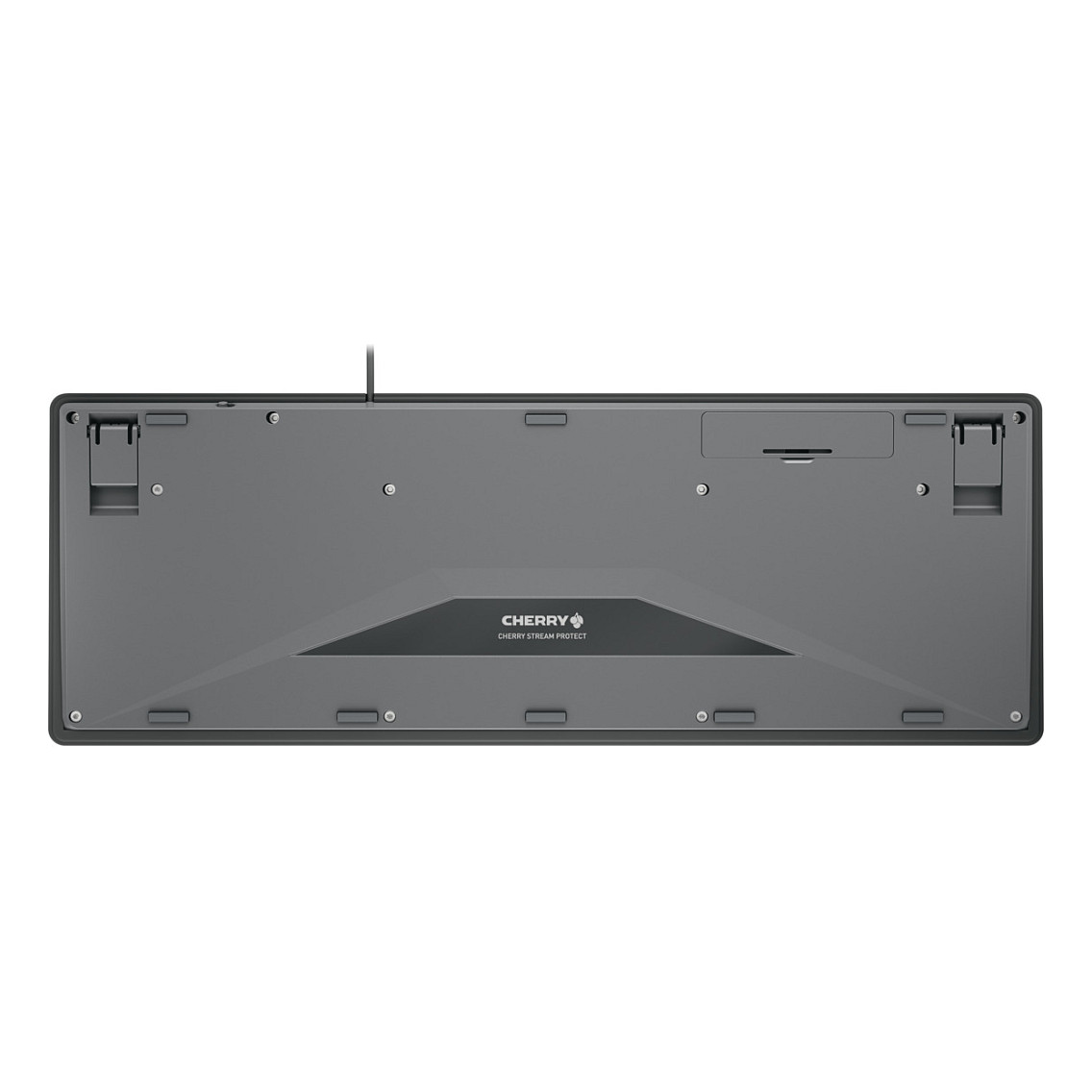 Tastierë me kabllo CHERRY Stream Protect JK-8502DE-2 / USB / QWERTZ Gjerman / 115 çelësa – Zezë - 3