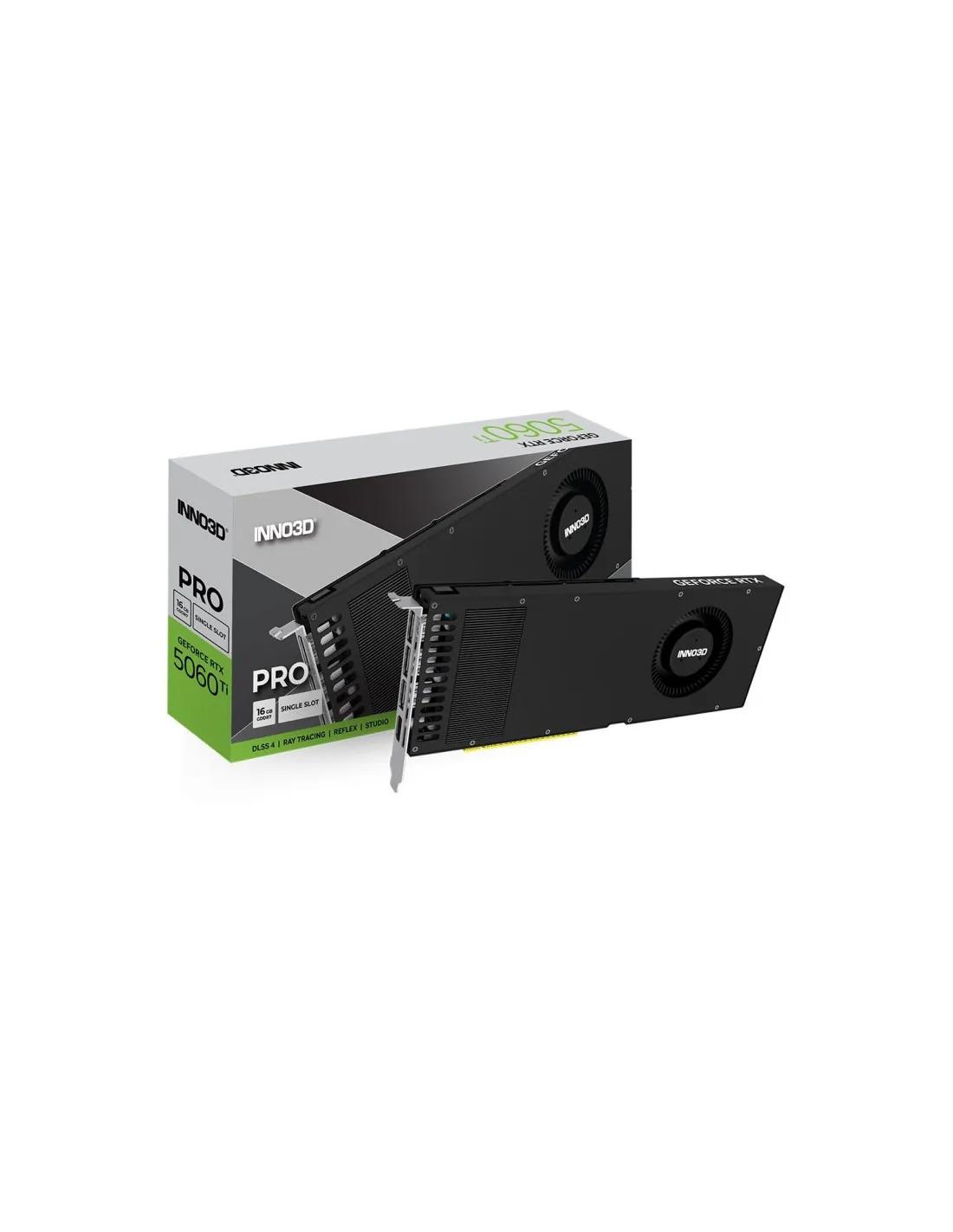 Kartelë Grafike INNO3D NVIDIA GeForce RTX 5060 Ti PRO, 16GB GDDR7, 128-bit, 2572MHz, PCIe 5.0