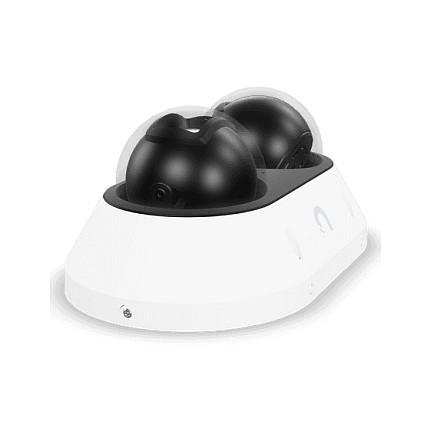 Kamerë Sigurie IP CCTV Ubiquiti UniFi AI Multi Sensor 2, 16MP, 2×8MP, 2.33x Optical Zoom, AI, IR 20m, PoE+, IP66, IK10 - Bardhë