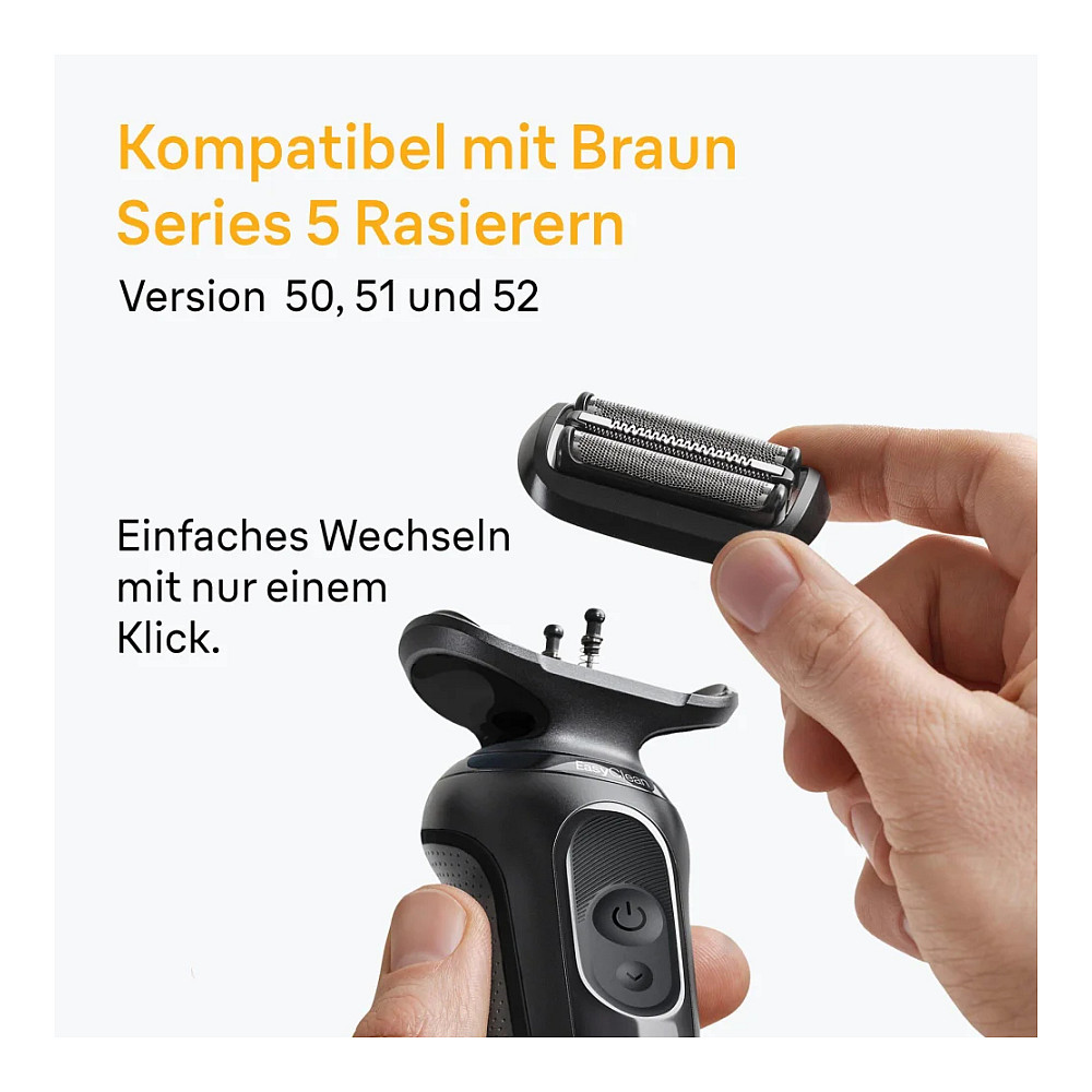 Kokë zëvendësuese për makinë e rrojës Braun Series 5 54B / 3 Tehe / 18 Muaj – Zezë - 7