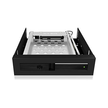 Aksesorë për disqe Hot-Swap Frame: 1× 2.5" SATA to 1× SATA host, trayless design, for 3.5" drive bay – ICY BOX - 8