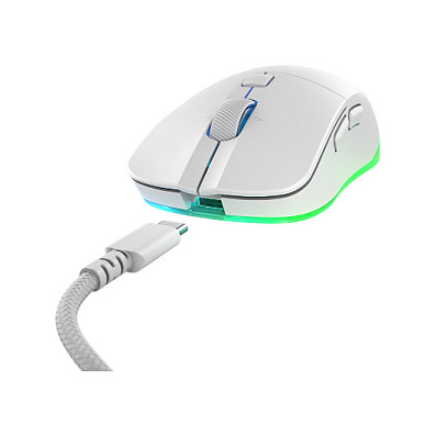 Maus pa kabllo CHERRY XTRFY M50 - Bardhë - 3