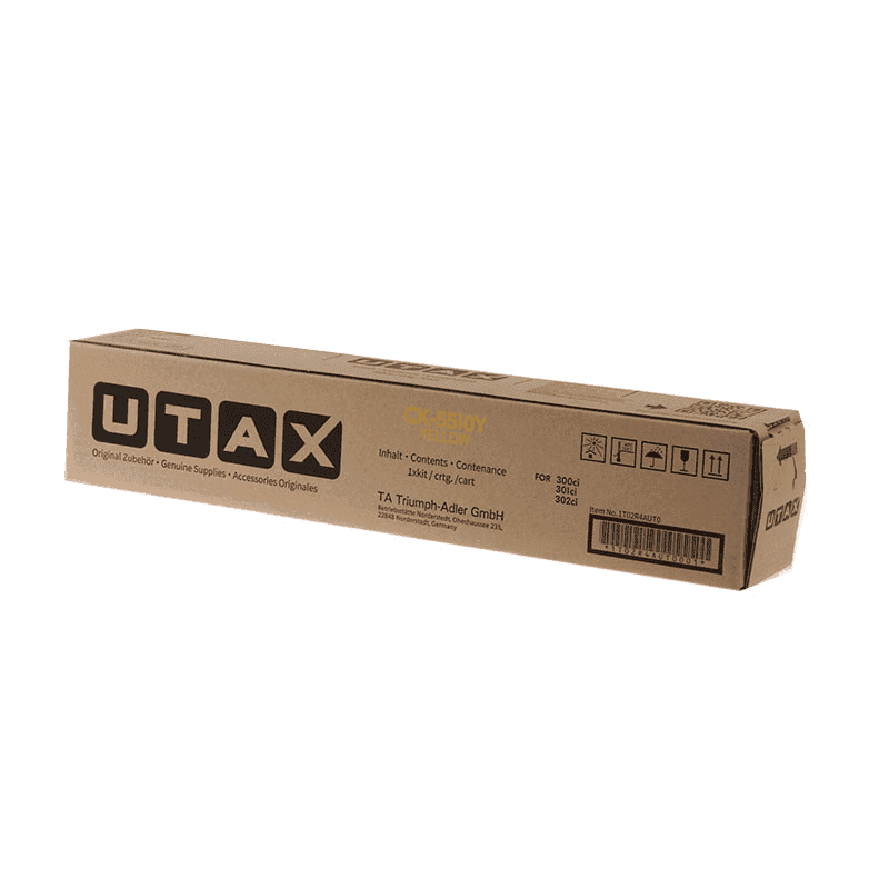 Toner Utax CK-5510Y / 1T02R4AUT0 – Verdhë - 1