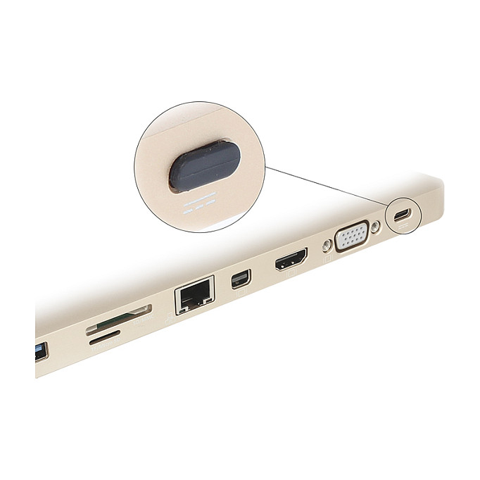 Aksesorë DeLock Dust Protection for USB-C Port without Handle 10-Pack - Zezë - 2