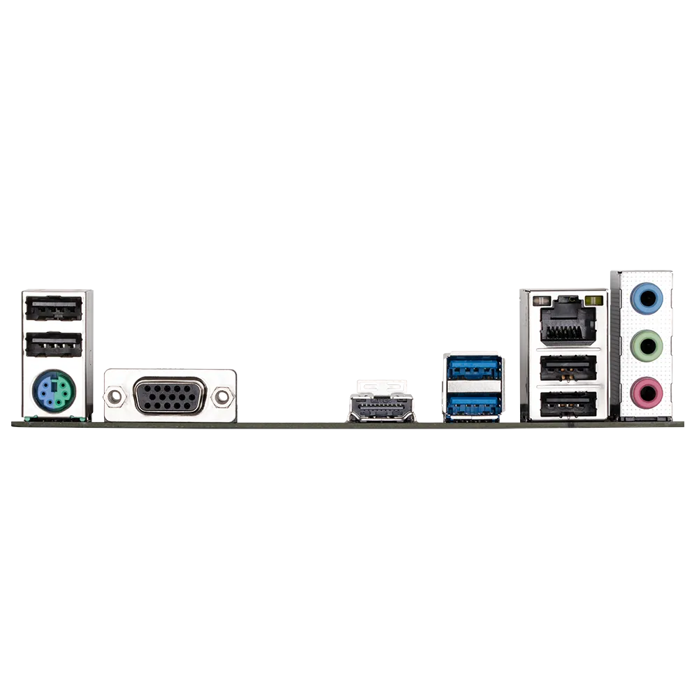 Pllakë amë Gigabyte H610M H / DDR4 / V3 / Supports Intel Core / 14th/ 13th /12th processors / 4+1+1 Hybrid Digital VRM Design / NVMe PCIe 3.0 x4 M.2 / E zezë - 5