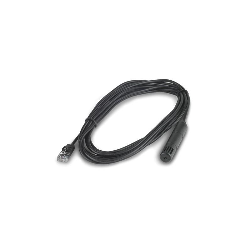 Sensor i Temperaturës dhe Lagështisë APC AP9335TH, RJ45, Kabllo 3.9m - Zezë