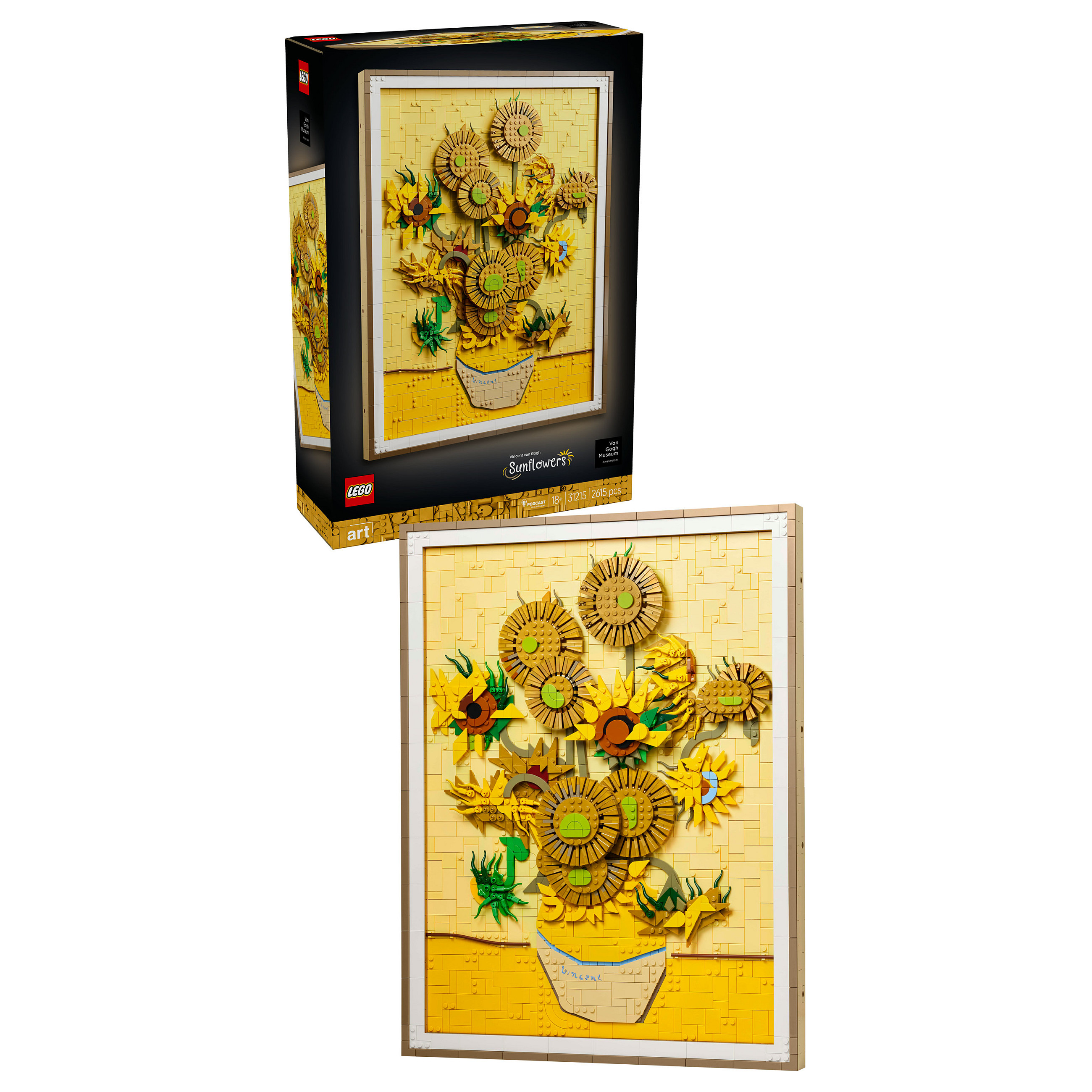LEGO Art Vincent van Gogh – Sunflowers - 2