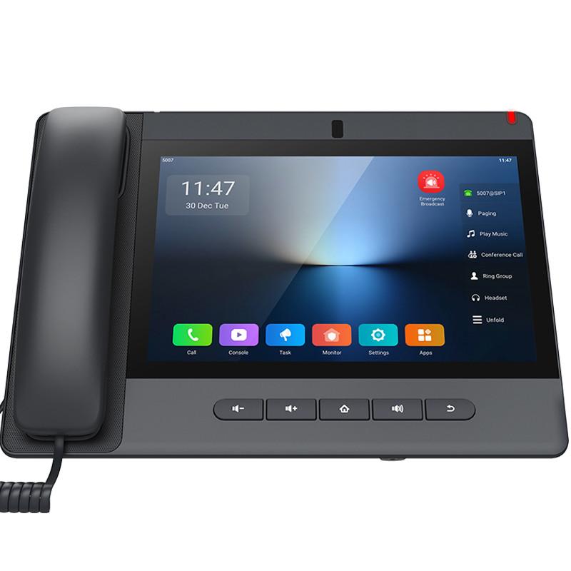 Telefon VoIP Fanvil A330, 20 Linja SIP, Ekran me Prekje 10.1", Wi-Fi 6, Bluetooth 5.4, PoE - Zezë