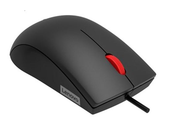 Maus me kabllo Lenovo 120 / USB / 1600 DPI / 3 Butona – Zezë - 4
