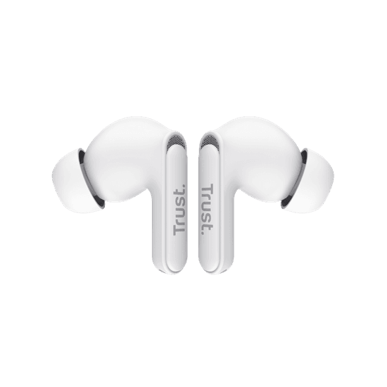 Kufje pa kabllo Trust Yavi / Bluetooth 5.3 / TWS / ENC Mikrofon / 12mm Drivers – Bardhë - 2