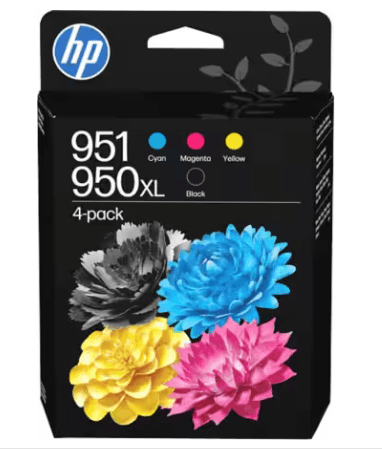 INK HP 950XL / 951 / C3WK1AE / 4-Copë / 1.650 faqe Zezë + 535 faqe Ngjyra – Shumëngjyrësh - 1