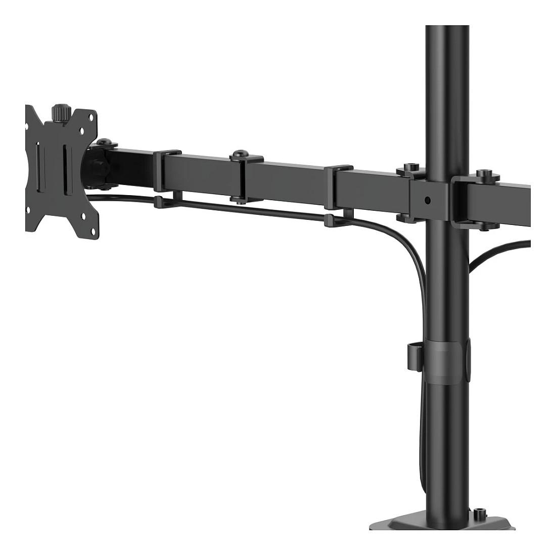 Mbajtëse për Monitor Hama 00220903 / 2 Monitorë / 13–35" / deri 12kg për Monitor / VESA 75x75 & 100x100 / Rotacion 360° - Zezë - 6