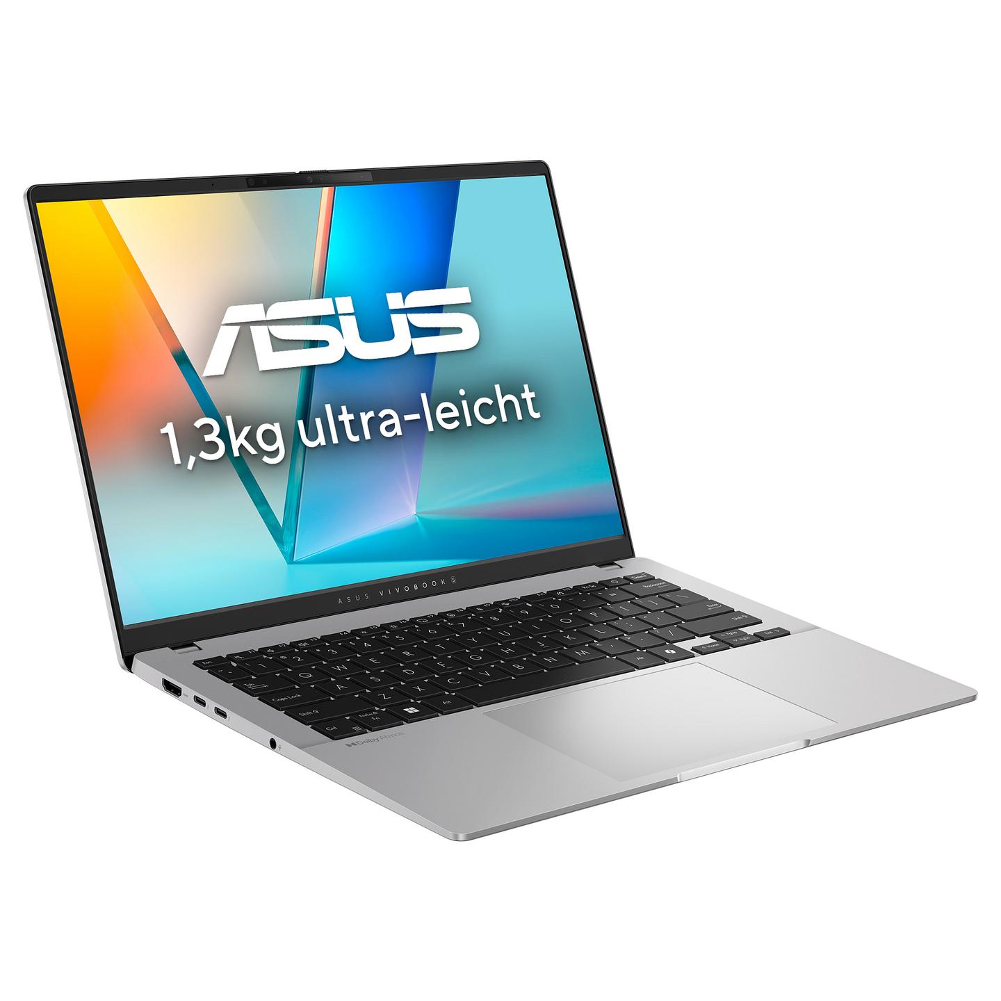 Laptop ASUS Vivobook S 14 S5406SAL-SF312W / Core Ultra 5 226V / 16GB LPDDR5X / 512GB / 14" WUXGA OLED 60Hz / Intel Arc Graphics - Zezë - 2