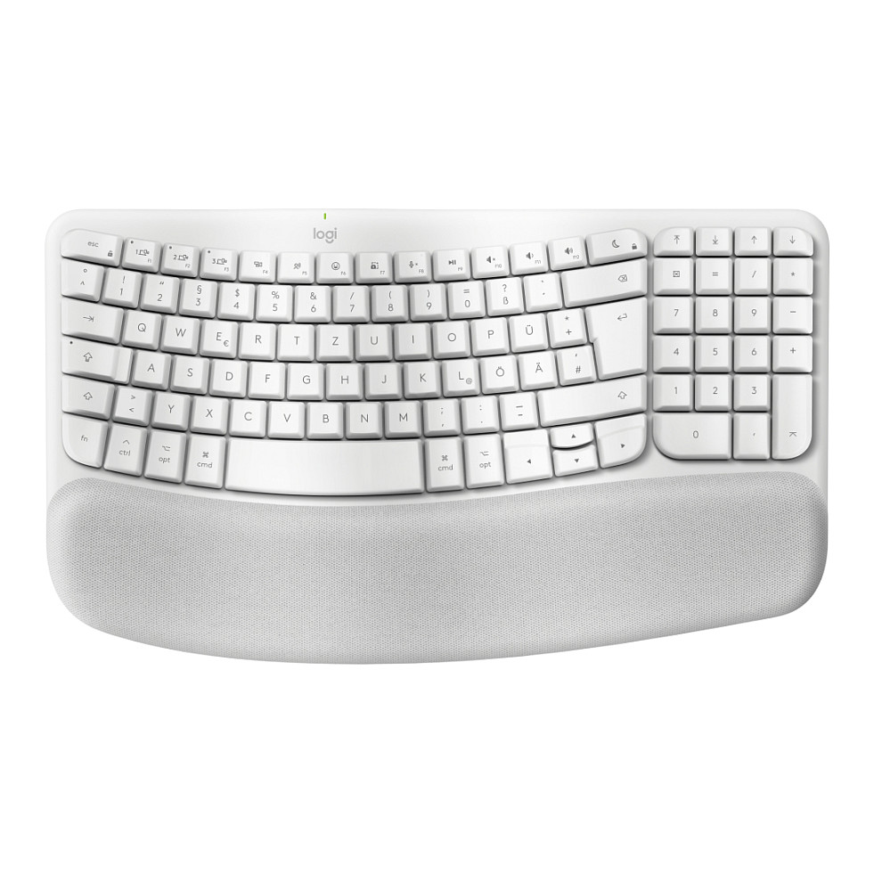 Tastierë Pa kabllo Logitech WAVE KEYS për MAC WRLS ERGO - 1