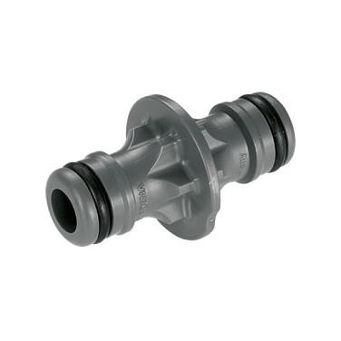 Lidhës për Zorrë Kopshti GARDENA 931-50, 19mm (3/4") në 13mm (1/2") - Hiri - 1