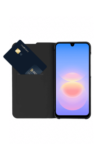 Case për Telefon Samsung Mobeen Flip Cover, Galaxy A18 5G - Zezë