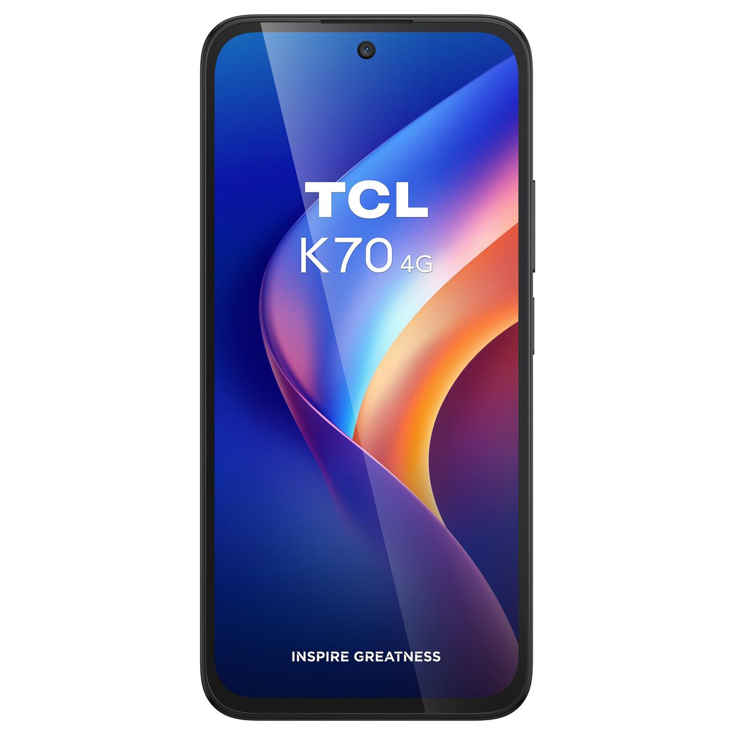 Telefon i Mençur TCL K70 4G / 6.8" HD+ / 120 Hz / MediaTek Helio G100 Turbo / 4 GB RAM / 128 GB / Dual SIM / 50 MP / 5200 mAh / IP64 - Zezë - 2
