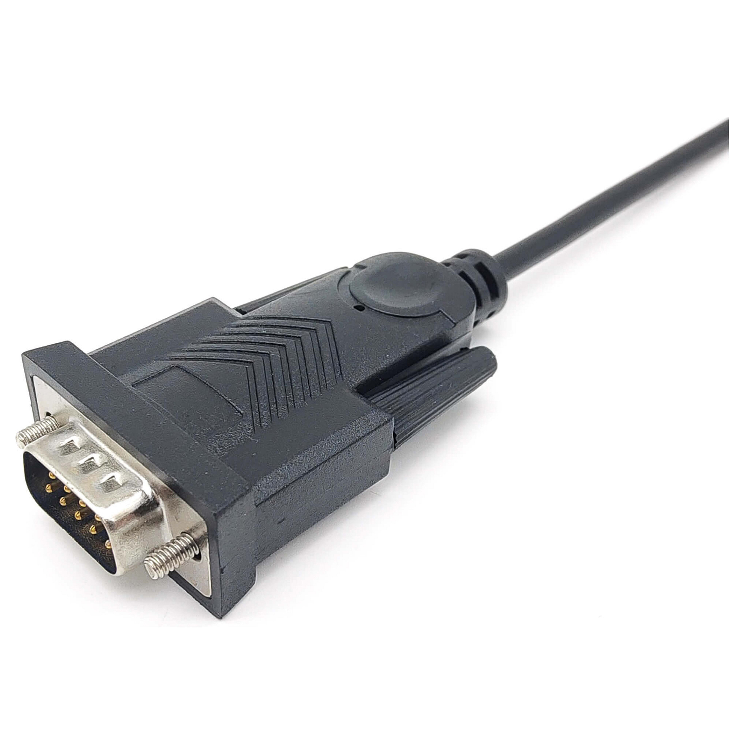 Kabllo Adapter Equip USB-C & Seriell RS232-DB9 St/St 1.50m / e zezë - 3