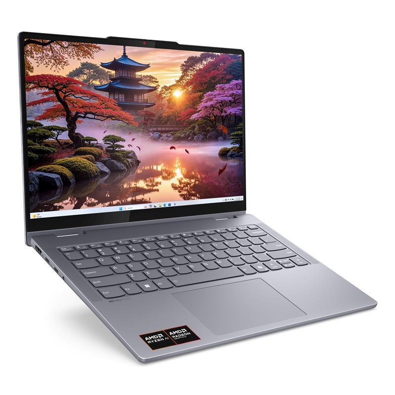 Laptop Lenovo IdeaPad 5 2-in-1 14AGP11 / Ryzen AI 7 445 / 32GB DDR5 / 1TB / 14" WUXGA IPS Touch / Radeon 840M – Luna Grey - 3