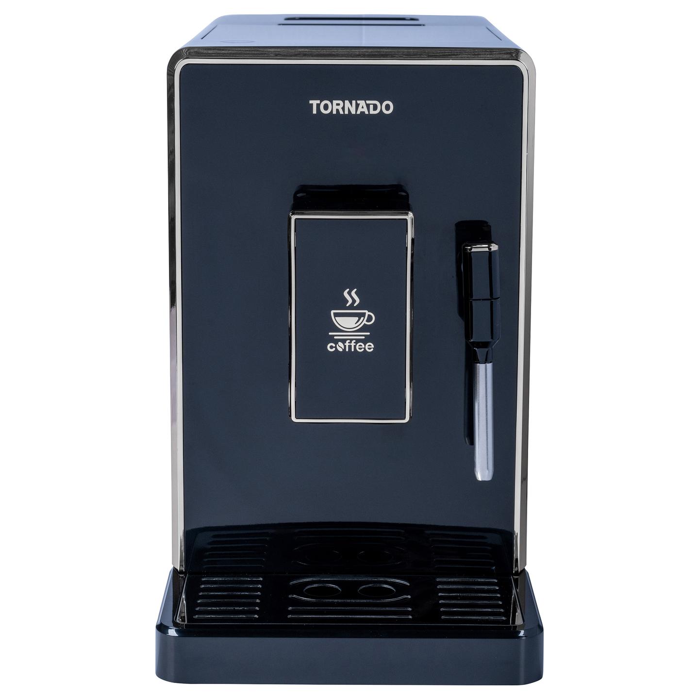 Aparat për Kafe TORNADO TCM-9008A-GS, 1350 W, 20 bar, Mulli i Integruar, 1.5 L - Zezë/Ari - 9