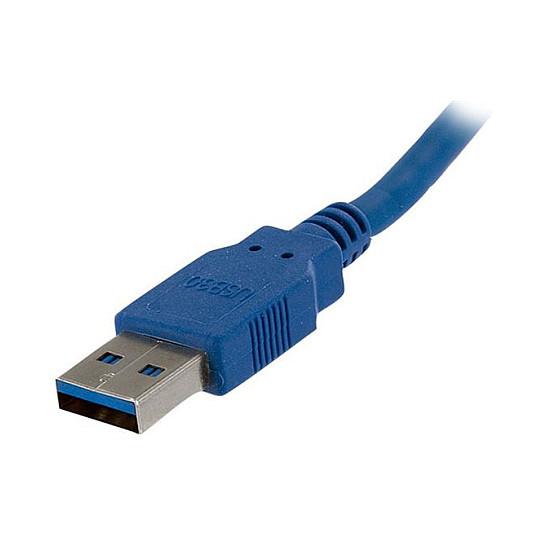 Kabllo zgjatuese StarTech.com USB3SEXT1M, USB-A mashkull në USB-A femër, USB 3.2 Gen 1, 5 Gbps, 1 m - Blu - 3