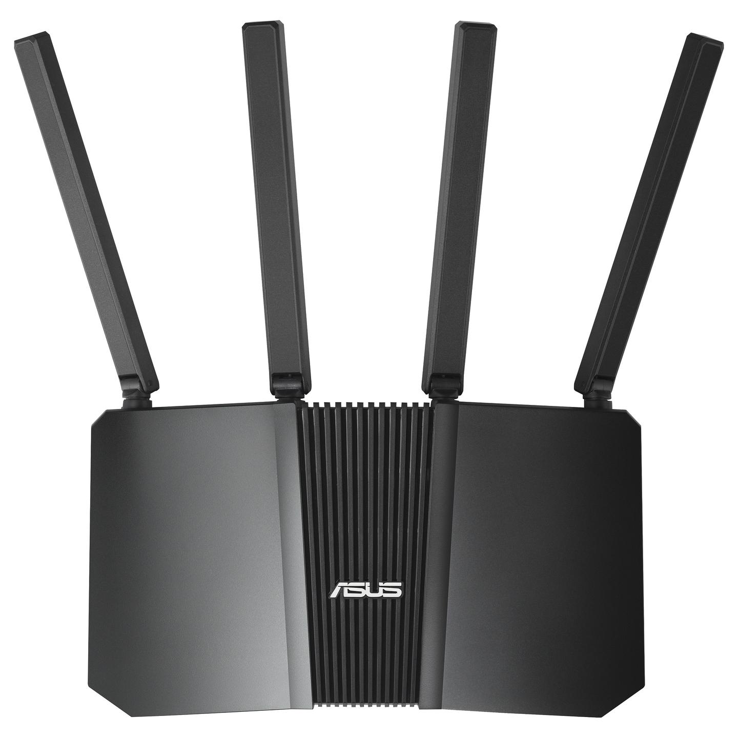 ASUS RT-BE59 BE5000 Wi-Fi 7 Dual-Band Router / 5000Mbps / 1× 2.5GbE WAN + 1× 2.5GbE LAN + 3× Gigabit LAN / AiMesh – Zezë - 5