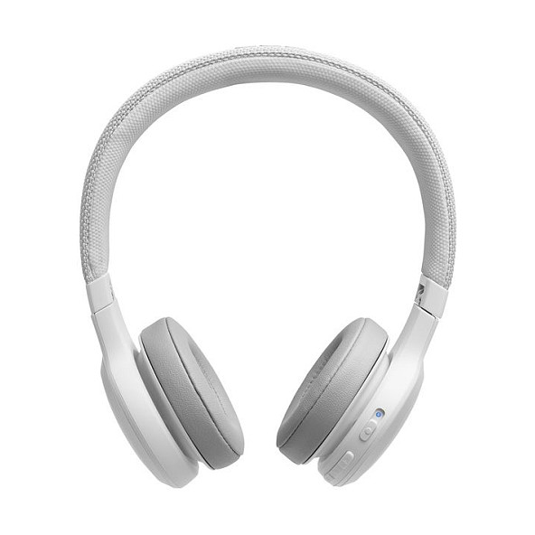 Kufje pa kabllo JBL Live 400BT Bluetooth On-Ear Headphones - Bardhë - 2