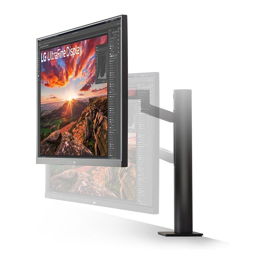Monitor LG UltraFine Ergo 32UN880K-B 16:9 4K UHD IPS 83.3cm/32" (3840x2160) - 4