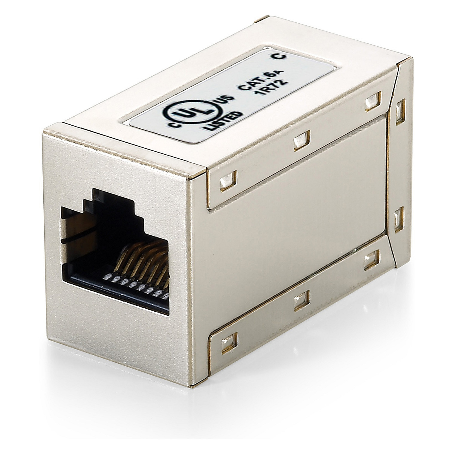 Aksesorë për Rrjet / Cat6A RJ45 Connector 1:1 / Fully Shielded / Polybag - 1