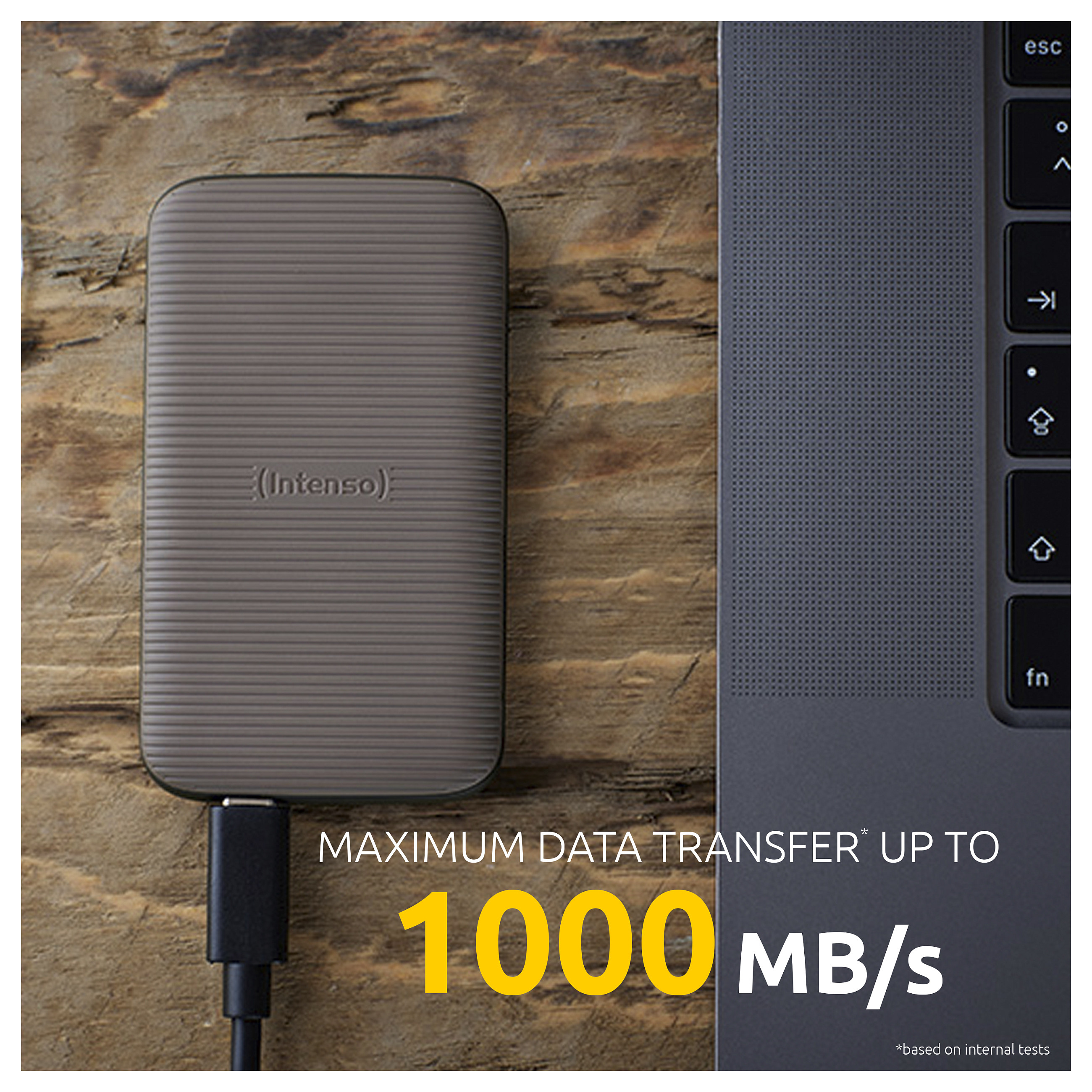 SSD të Jashtme Intenso TX500 Portable / 1TB / USB 3.2 - Kafe - 6