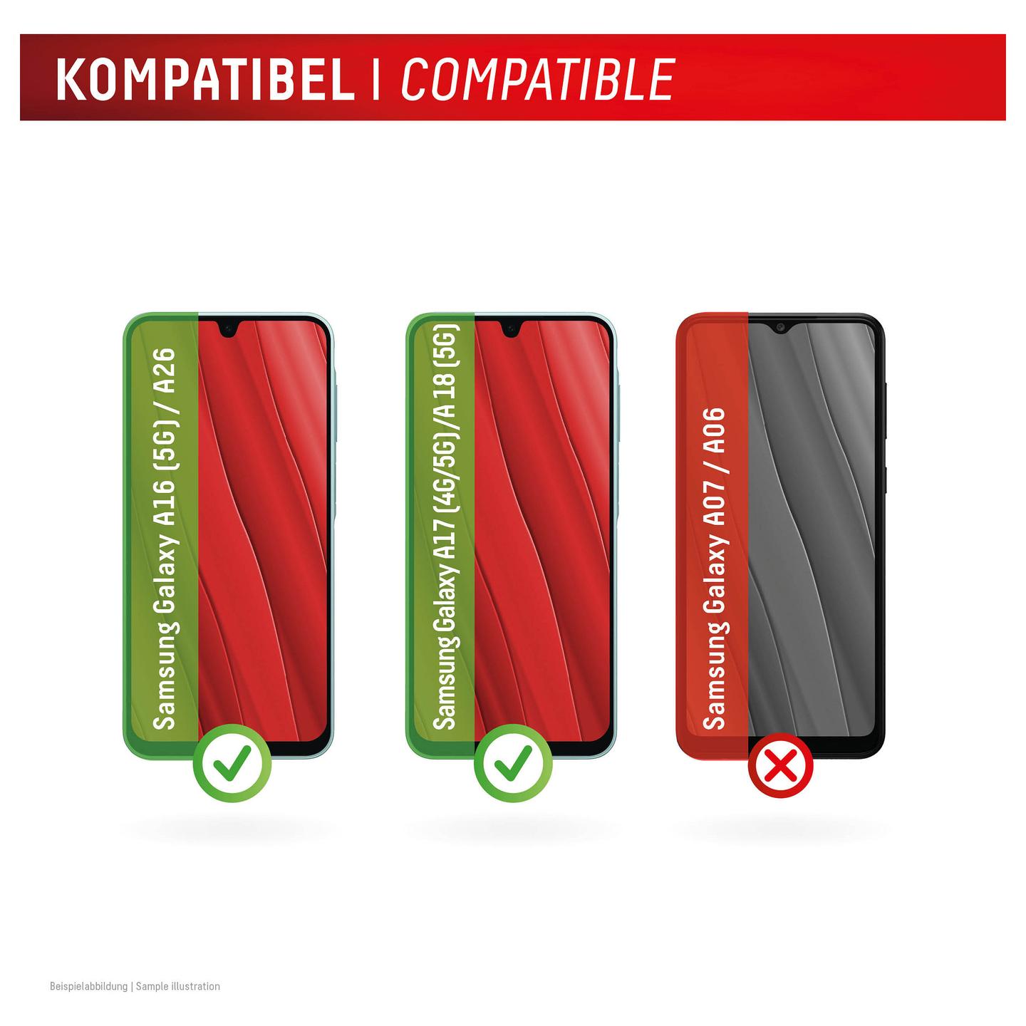 Mbrojtës Ekrani DISPLEX 02199 / Galaxy A17 4G/5G / Galaxy A16 / 10H / Tempered Glass - Transparent - 9