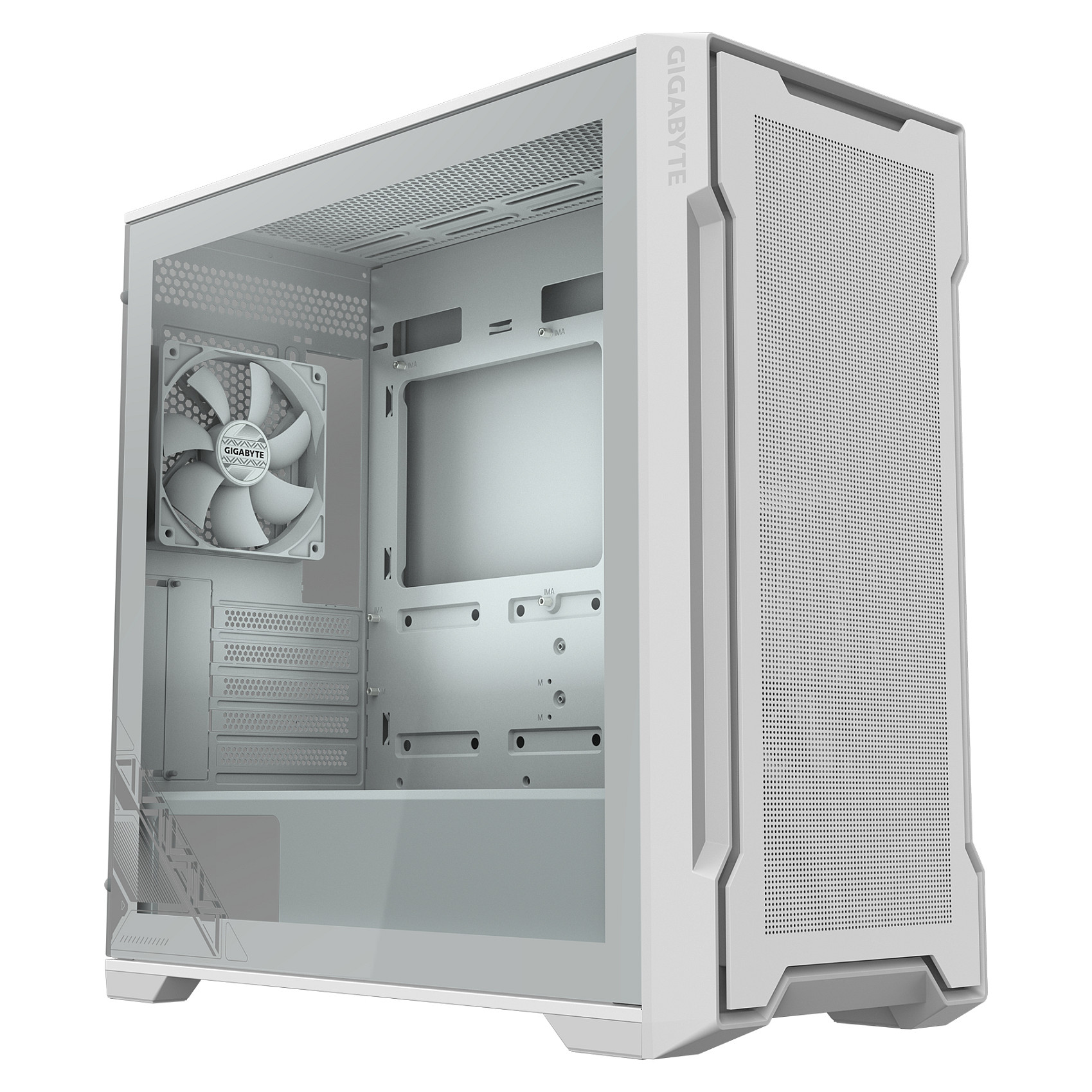 Kasë GIGABYTE C102GI Mini Tower – Bardhë - 1