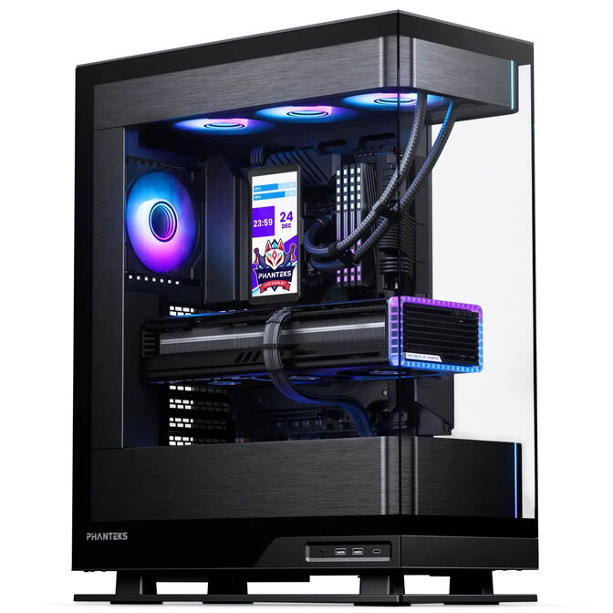 Ftohës për Procesor Phanteks Glacier One 360M25 LCD / 360mm / AIO / D-RGB – Zezë - 4