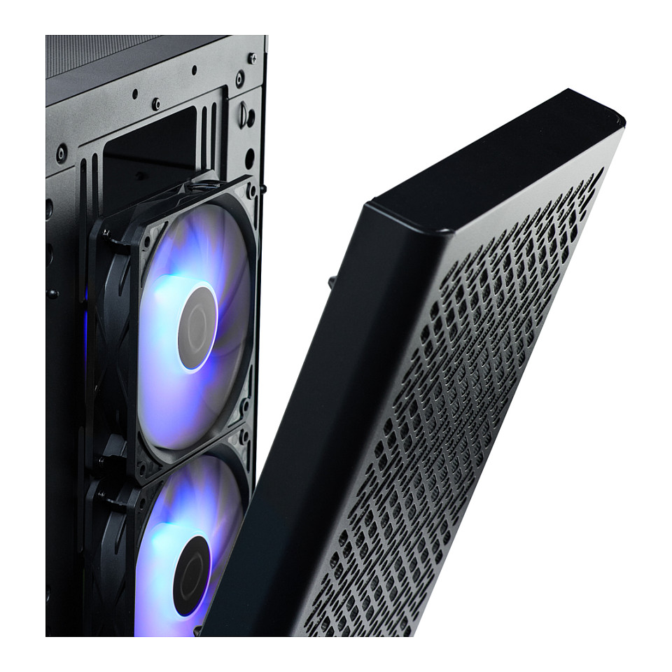 Kasë CoolerMaster Elite 502 – Zezë - 2