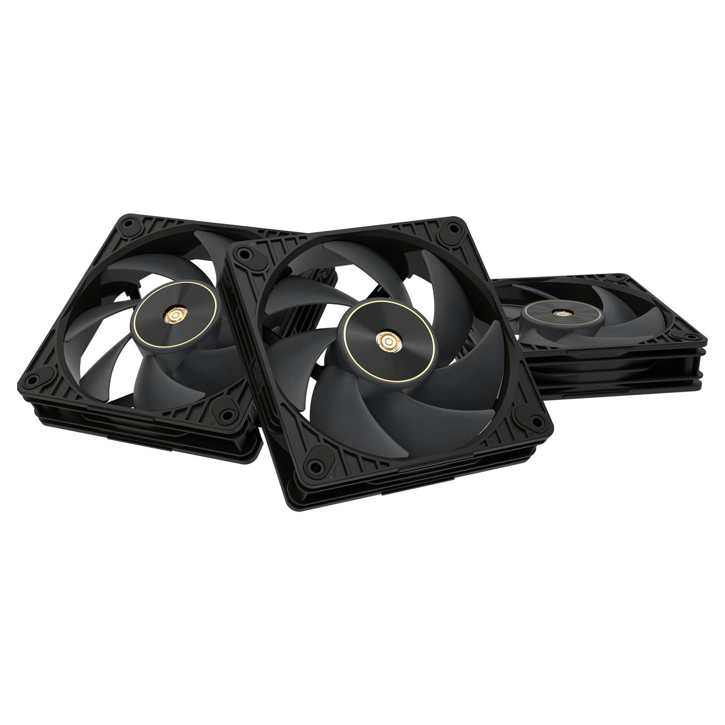 Ftohës për Kasë ASUS ProArt PF120 / 120mm / 3000 RPM / PWM / 3 Copë – Zezë