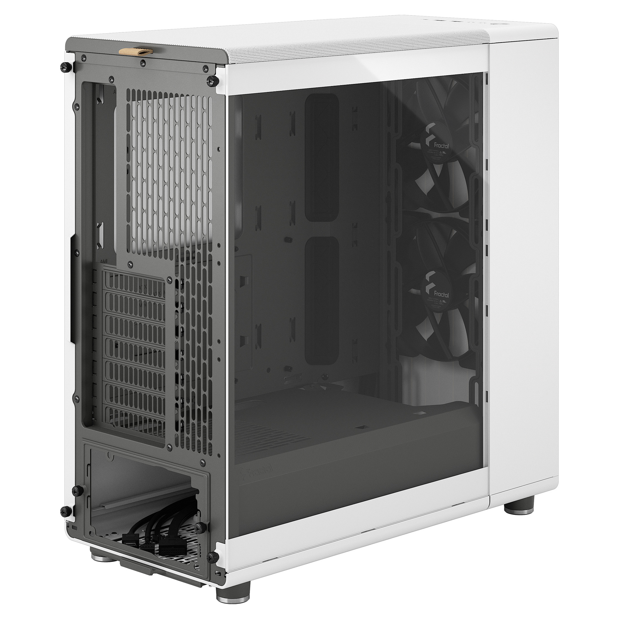 Kasë PC Fractal Design North / Midi Tower / ATX / 2x 140mm Fan - Bardhë - 12